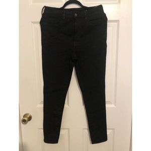 AE Black Jeans 12 Short